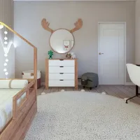 Комод Trendy Nisan 85 x 90 x 42см / ЛДСП / Белый photo 7