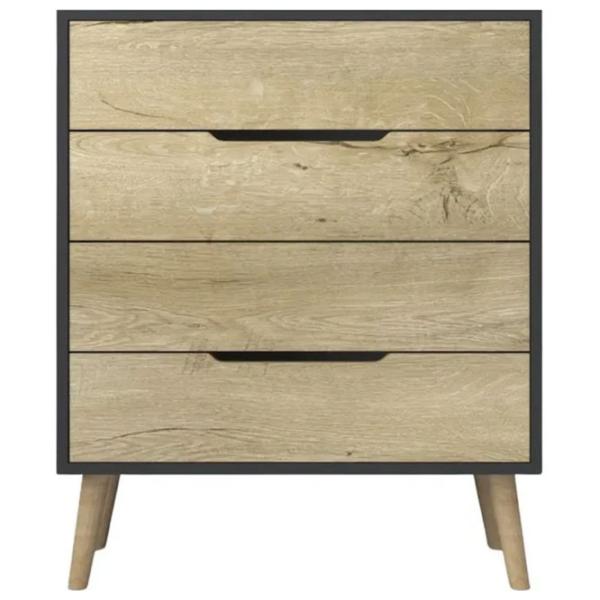 Comodă Trendy FLORA 95 x 78 x 45 / LPAL / Sapphire Oak photo 1