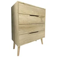 Комод Trendy FLORA 95 x 78 x 45см / ЛДСП / Сапфировый дуб photo 2