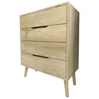 Комод Trendy FLORA 95 x 78 x 45см / ЛДСП / Сапфировый дуб photo 3