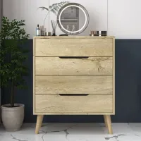 Комод Trendy FLORA 95 x 78 x 45см / ЛДСП / Сапфировый дуб photo 5
