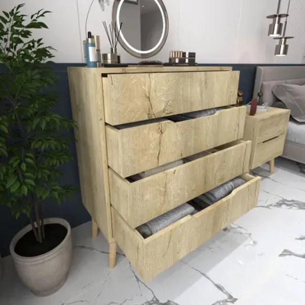 Comodă Trendy FLORA 95 x 78 x 45 / LPAL / Sapphire Oak photo 7