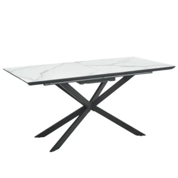 Masă de bucătărie extensibilă AG Diesel MDF/ Marmura White photo 1