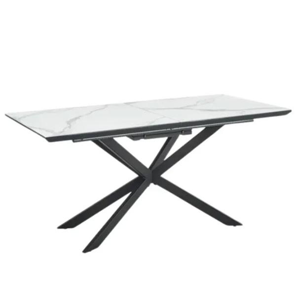 Masă de bucătărie extensibilă AG Diesel MDF/ Marmura White photo 1