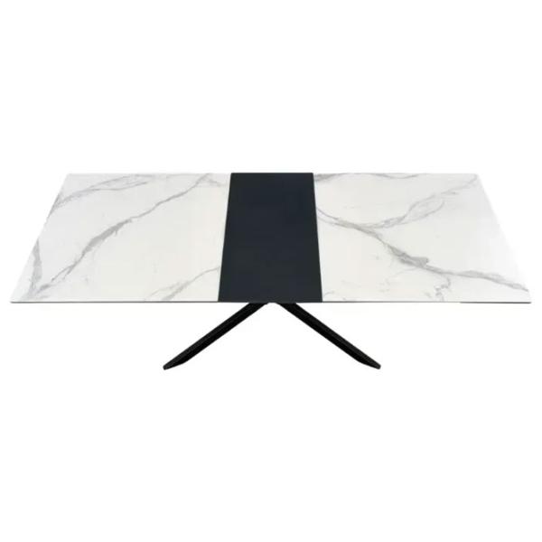 Masă de bucătărie extensibilă AG Diesel MDF/ Marmura White photo 2