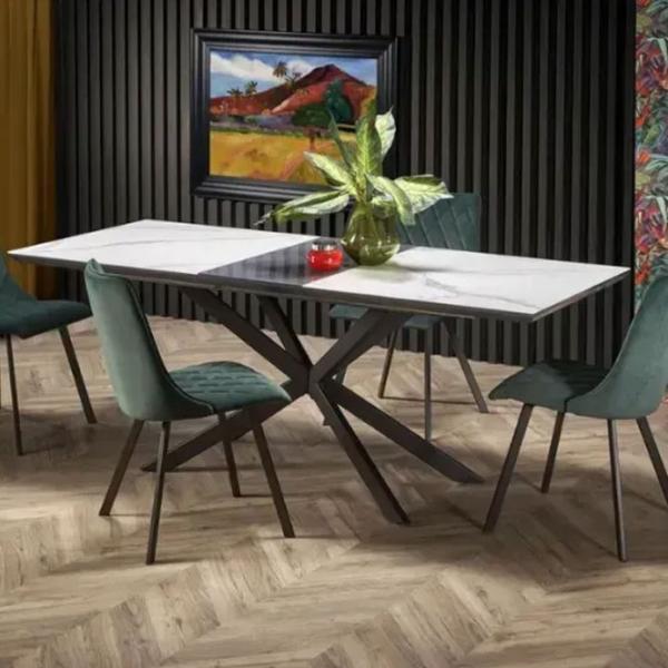 Masă de bucătărie extensibilă AG Diesel MDF/ Marmura White photo 6