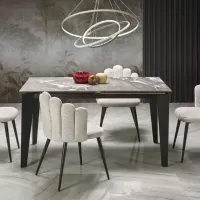 Masă de bucătărie extensibilă AG Felix PAL/ Marmura Grey photo 7