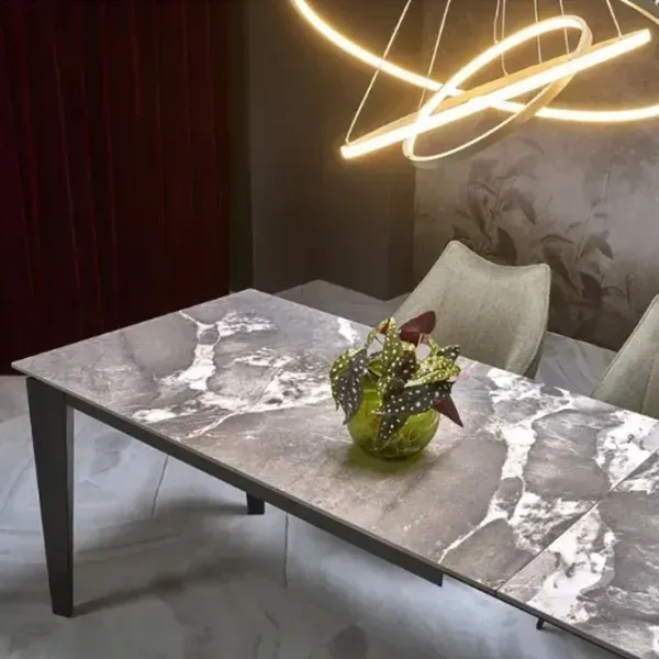 Masă de bucătărie extensibilă AG Felix PAL/ Marmura Grey photo 8