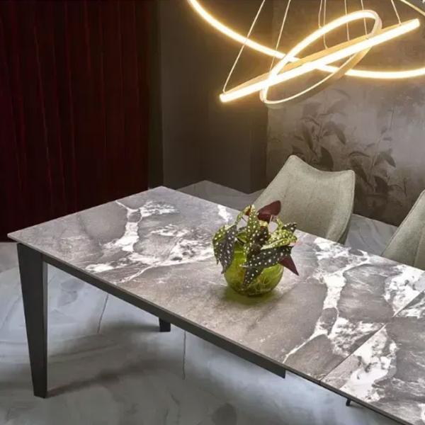 Masă de bucătărie extensibilă AG Felix PAL/ Marmura Grey photo 8