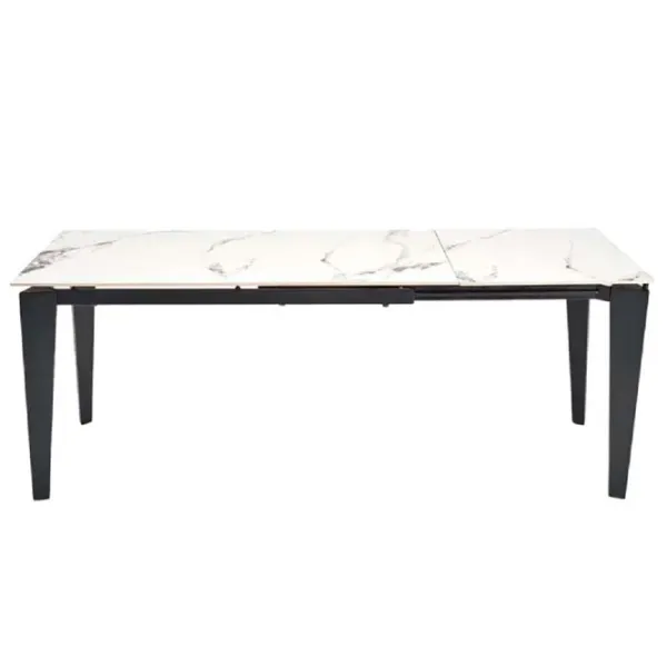 Masă de bucătărie extensibilă AG Felix PAL/ Marmura White photo 1
