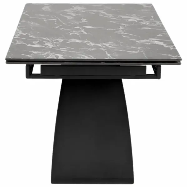 Masă de bucătărie extensibilă AG Hilario Piatră sinterizată/ Black photo 4