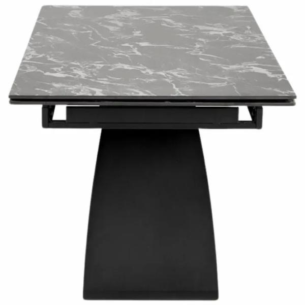 Masă de bucătărie extensibilă AG Hilario Piatră sinterizată/ Black photo 4