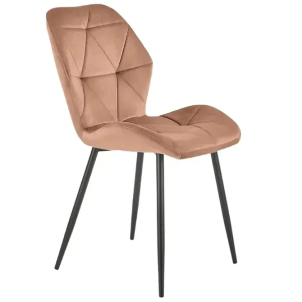 Scaun de bucătărie AG K453 Stofă/ Beige Black photo 1