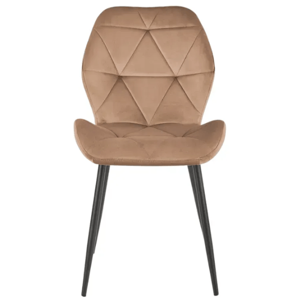 Scaun de bucătărie AG K453 Stofă/ Beige Black photo 2