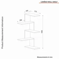 Raft Trendy Caniko Lemn / Nuc photo 6