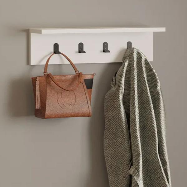 Вешалка Trendy Ayla Дерево / Белый photo 3
