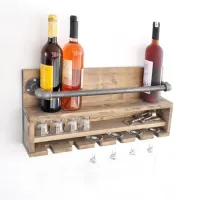 Raft Trendy Boruraf216 Lemn / Nuc photo 5