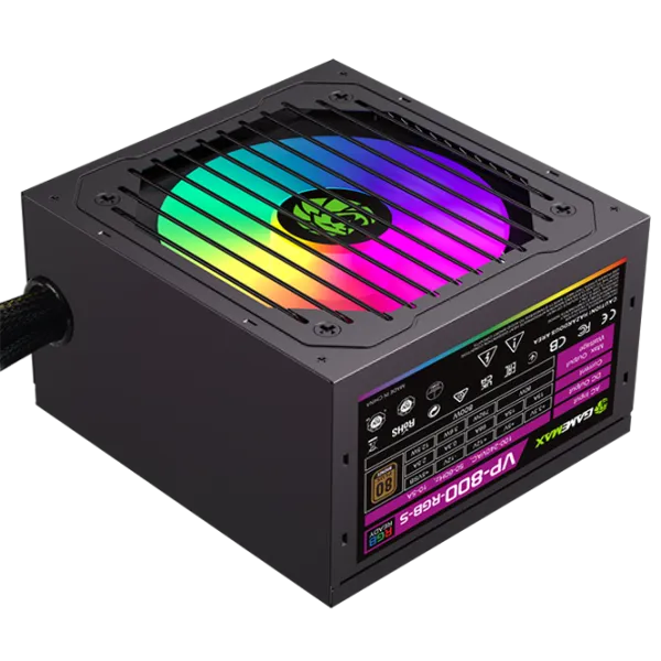 Sursă de alimentare Gamemax VP-800-RGB-S 80+ Bronze / 800 W photo 3