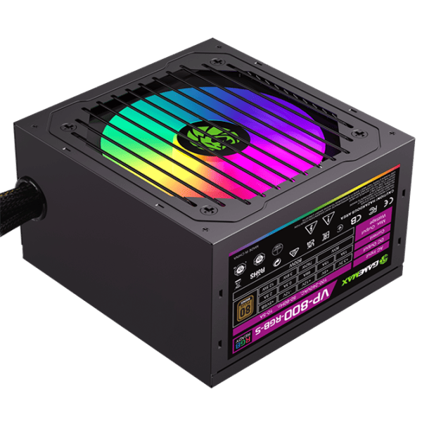 Sursă de alimentare Gamemax VP-800-RGB-S 80+ Bronze / 800 W photo 3