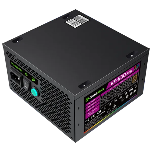 Sursă de alimentare Gamemax VP-800-RGB-S 80+ Bronze / 800 W photo 7