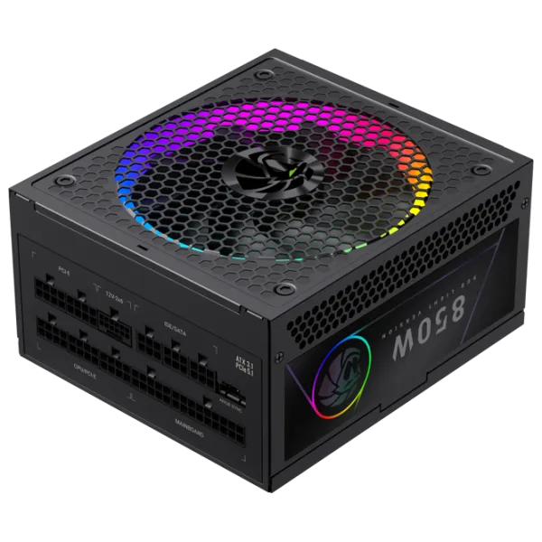 Sursă de alimentare Gamemax RGB PRO 850G 80+ Gold / 850 W photo 2