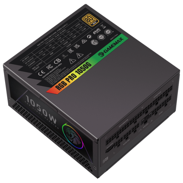 Sursă de alimentare Gamemax RGB PRO 1050G 80+ Gold / 1050 W photo 2