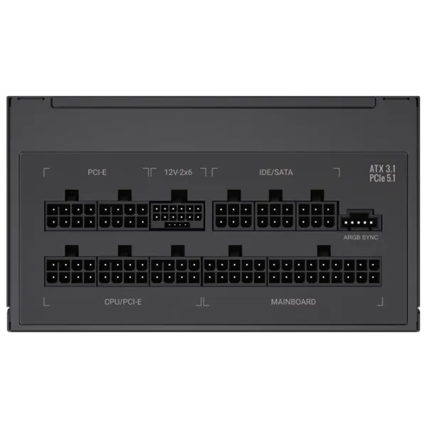 Sursă de alimentare Gamemax RGB PRO 1050G 80+ Gold / 1050 W photo 7