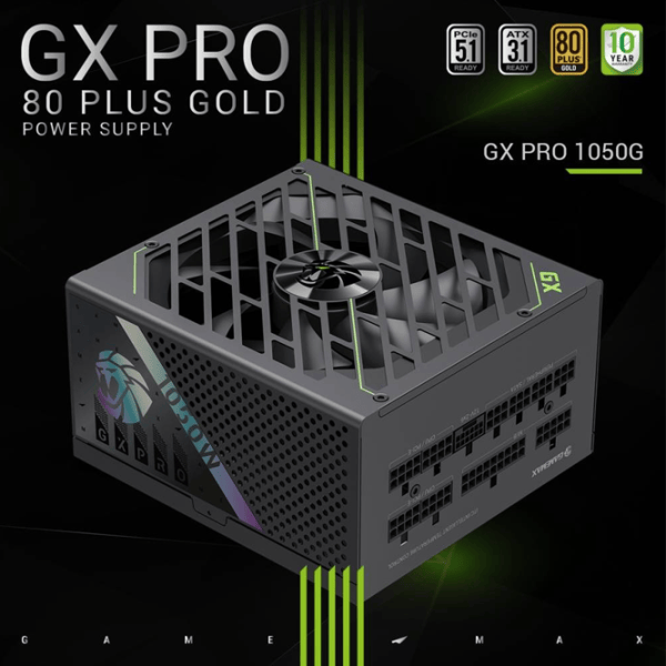Sursă de alimentare Gamemax GX PRO 1050G 80+ Gold / 1050 W photo 6
