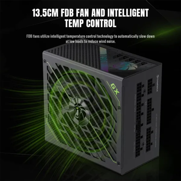 Sursă de alimentare Gamemax GX PRO 1050G 80+ Gold / 1050 W photo 7
