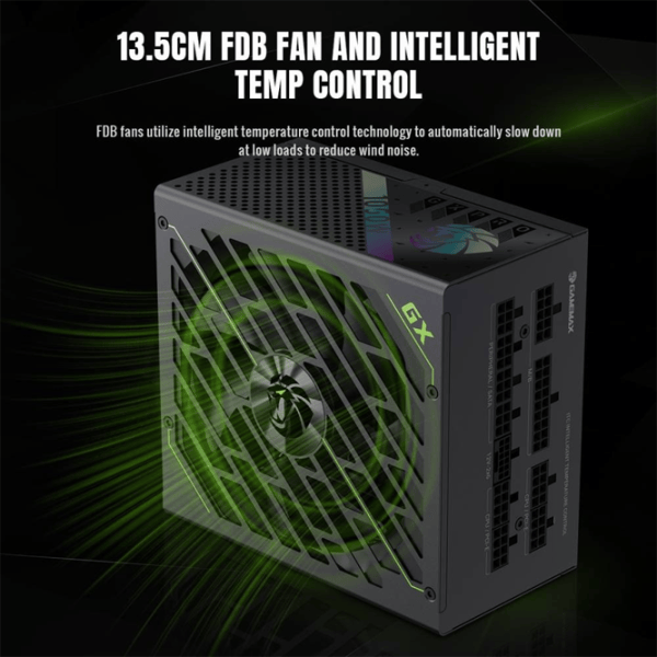 Sursă de alimentare Gamemax GX PRO 1050G 80+ Gold / 1050 W photo 7
