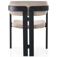 Scaun de bucătărie Trendy CO - 007 Stofă/ Beige Black photo 4