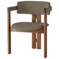 Scaun de bucătărie Trendy CO - 007 Stofă/ Nuc Brown