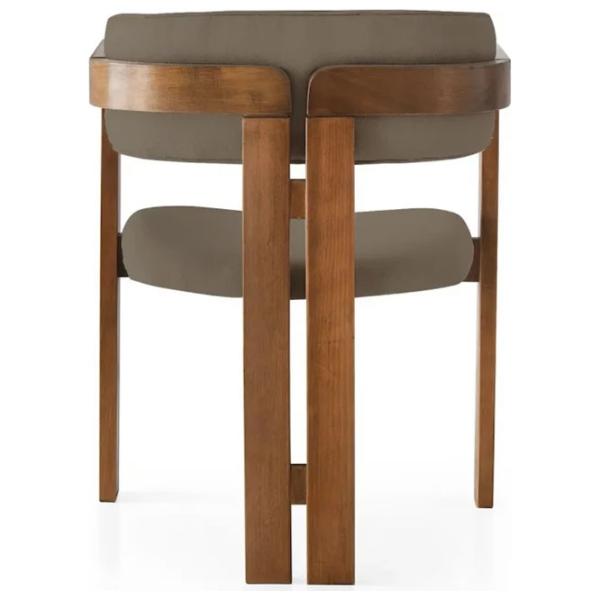 Scaun de bucătărie Trendy CO - 007 Stofă/ Nuc Brown photo 2