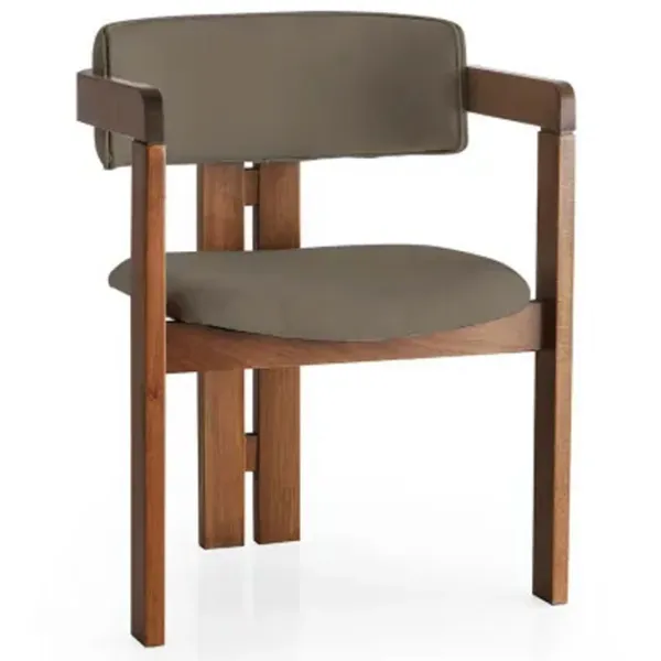Scaun de bucătărie Trendy CO - 007 Stofă/ Nuc Brown photo 4