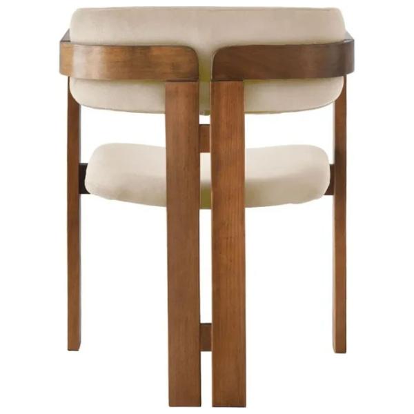 Scaun de bucătărie Trendy CO - 013 Stofă/ Beige Walnut photo 4