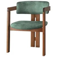 Scaun de bucătărie Trendy CO - 031 Stofă/ Green Nuc