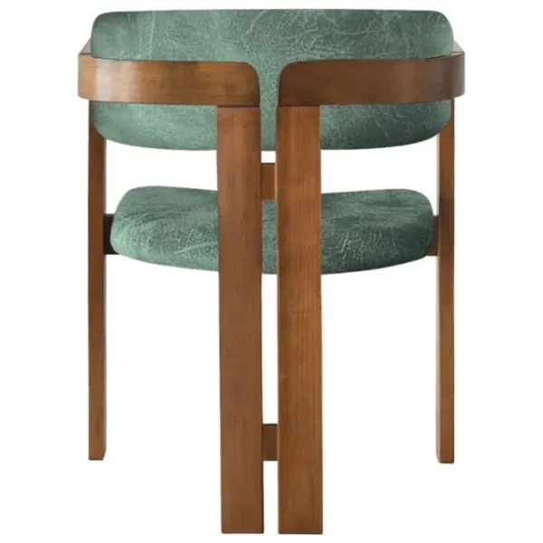 Scaun de bucătărie Trendy CO - 031 Stofă/ Green Nuc photo 2