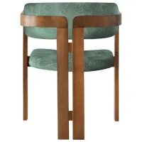 Scaun de bucătărie Trendy CO - 031 Stofă/ Green Nuc photo 2