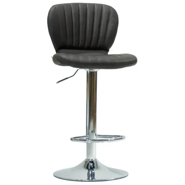 Scaun de bar AG Boca Piele artificială / Metal / Black photo 1