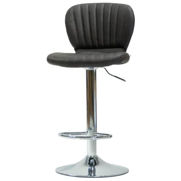 Scaun de bar AG Boca Piele artificială / Metal / Black photo 2