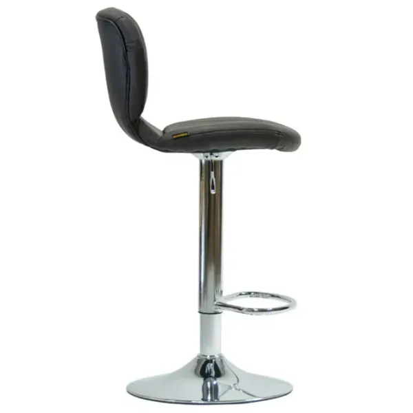 Scaun de bar AG Boca Piele artificială / Metal / Black photo 4