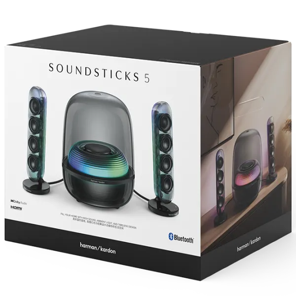 Аудиосистема Harman Kardon SoundSticks 5 190 Вт/ Черный photo 7