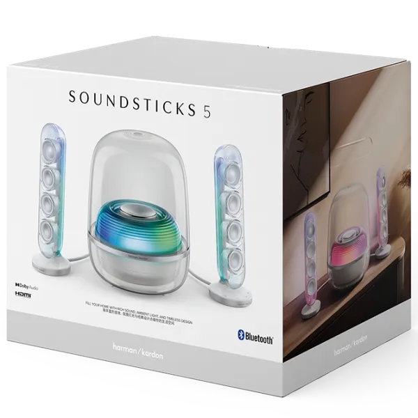 Аудиосистема Harman Kardon SoundSticks 5 190 Вт/ Белый photo 7