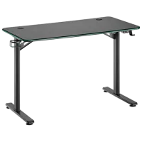 Masă gaming LUMI GMD08-1 MDF / Black