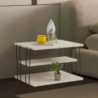 Masă consolă Trendy Lifon Travertine / Metal photo 6