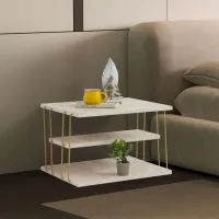 Masă consolă Trendy Lifon Travertine / Metal photo 5