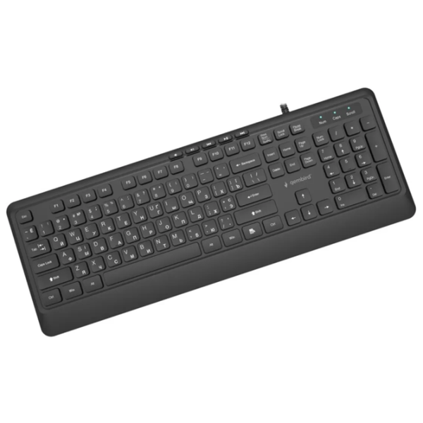 Tastatură Gembird KB-MCH-05-CYRL Cu fir / Black photo 3