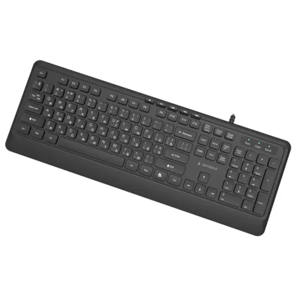 Tastatură Gembird KB-MCH-05-CYRL Cu fir / Black photo 5