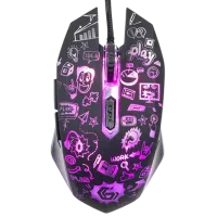 Mouse Gembird MUS-6B-GRAFIX-01 USB / Black
