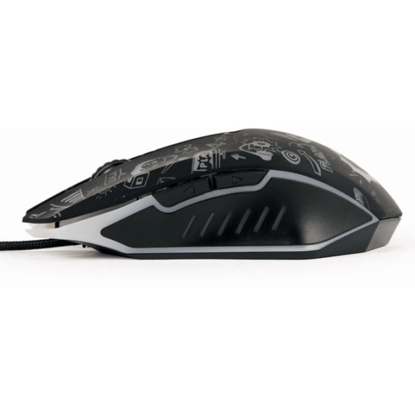 Mouse Gembird MUS-6B-GRAFIX-01 USB / Black photo 8